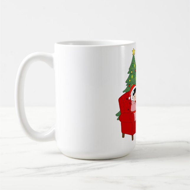 Warm Wishes This Christmas - mug (Gauche)