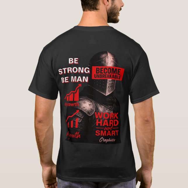 Warrior Motivational Quote T-Shirt Lead with Power (Dos)