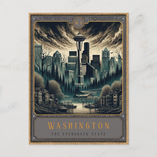 Washington | Carte postale Art gothique (Devant)