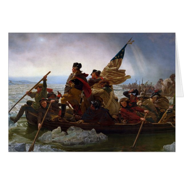 Washington Crossing the Delaware (Devant horizontal)