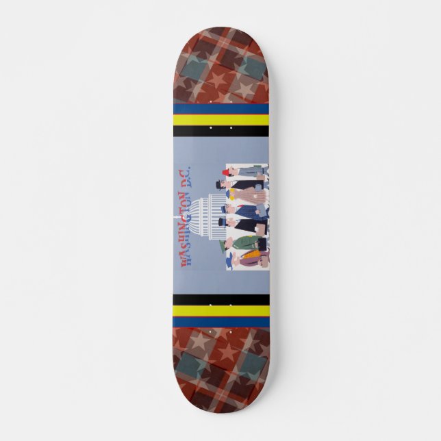 Washington D.C. Skateboard (Devant)
