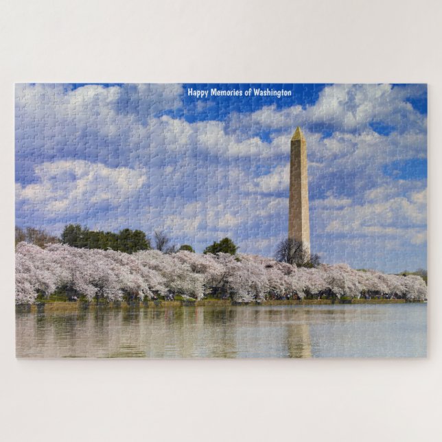Washington DC. Capitale d'État. Puzzle (Horizontal)