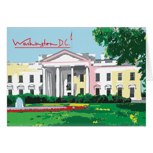 Washington DC - Maison Blanche (Devant horizontal)