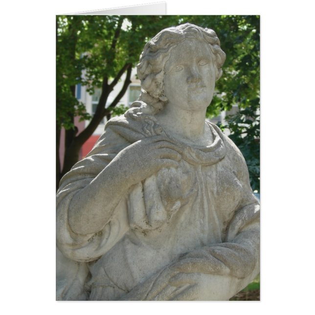 Washington, Iowa Lady dans la statue du parc (Devant)