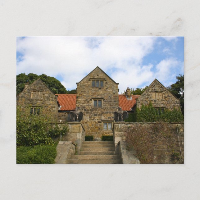 Washington Old Hall, Angleterre Carte postale (Devant)