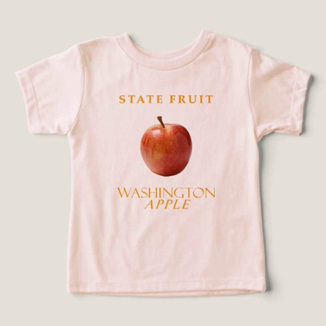 Washington Territoire Fruit La Pomme (Design Recto)