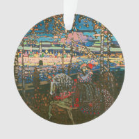 Wassily Kandinsky Le Couple à Cheval Art Russe