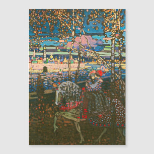 Wassily Kandinsky Le Couple à Cheval Art Russe