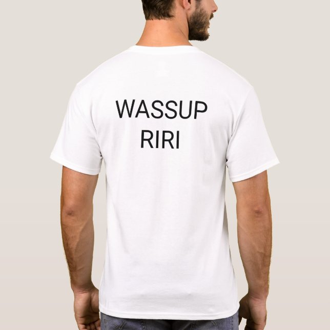 WASSUP ROCKY tshirt  (Dos)