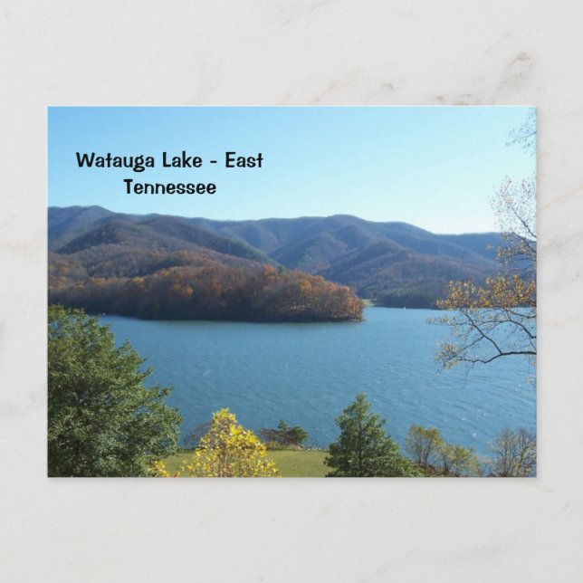 Watauga Lake, East Tennessee Carte postale (Devant)