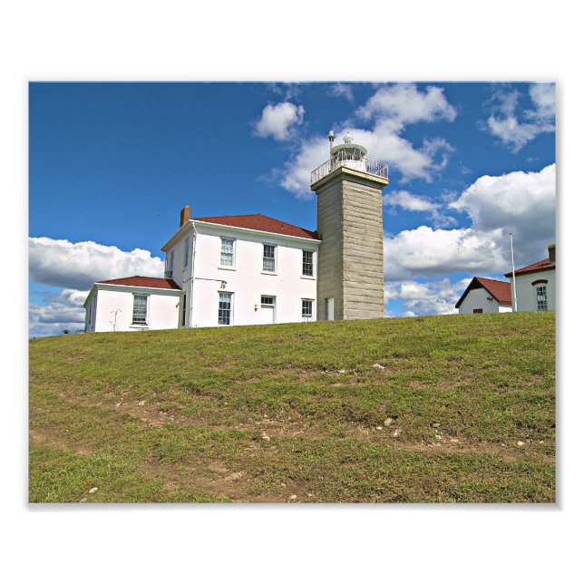 Watch Hill Lighthouse, Rhode Island Photo Print (Devant)