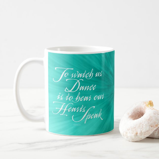 Watch Us Dance Coffee Mug (Avec donut)