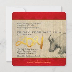 Water Buffalo Children Chinese Ox Année 2021 PSqIn