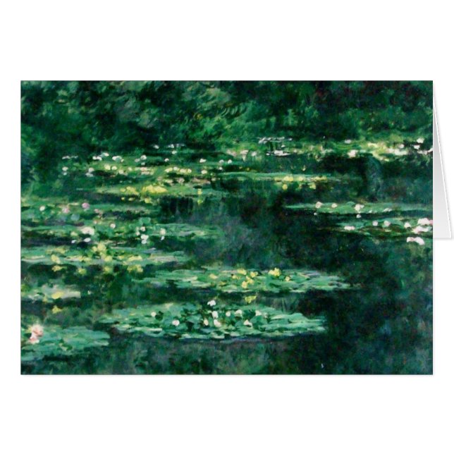 WATER LILIES POND by Claude Monet (Devant horizontal)