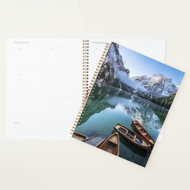 Water | Pragser Wildsee Dolomites Italy (Devant avec enveloppe)
