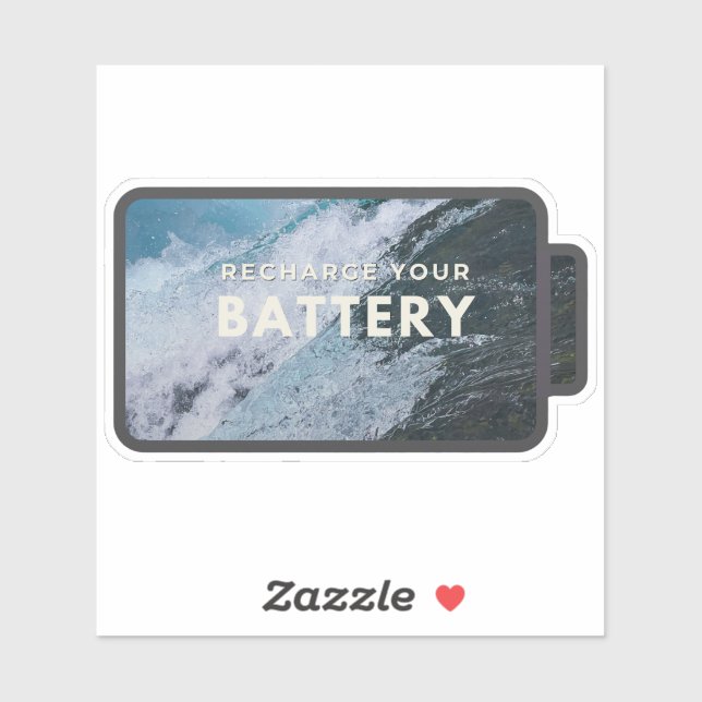 Water Recharge Sticker (Feuille)