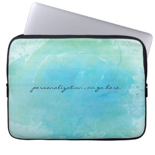 Watercolor Beach Ocean Sea Water Coque sac