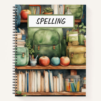 WATERCOLOR SCHOOL BACKPACKS POMMES LIVRES