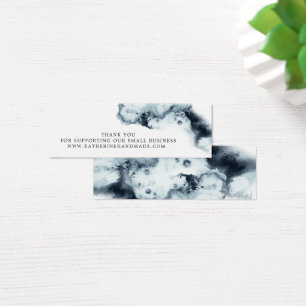 Watercolor Waves Small Business Carte de remerciem