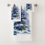 Watercolor winter forest Christmas tree<br><div class="desc">Watercolor winter forest Christmas tree est une illustration painting illustration</div>