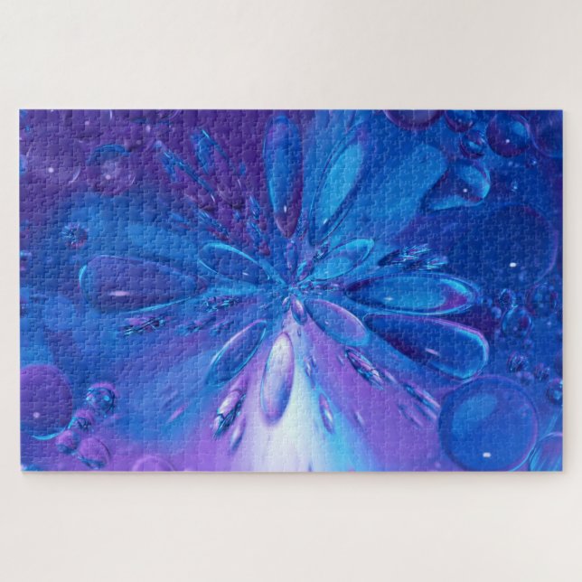 waterdrop fractal puzzle (Horizontal)