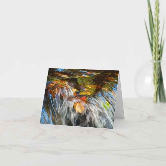 Waterfalling laisse le carte pour notes (Devant)