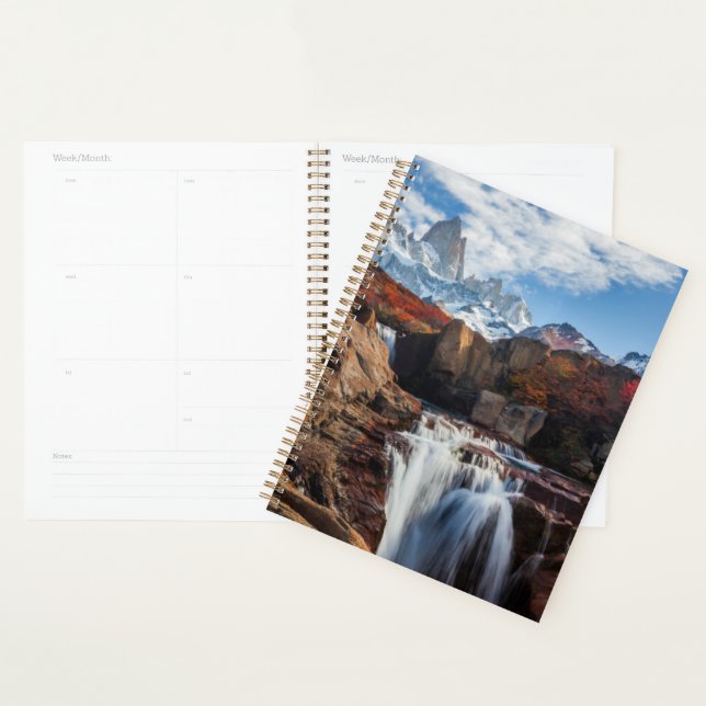 Waterfalls | Fitz Roy Mountain, Argentina (Devant avec enveloppe)