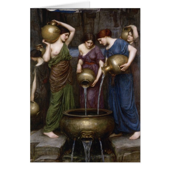 Waterhouse Danaides PréRaphaelite Art (Devant)