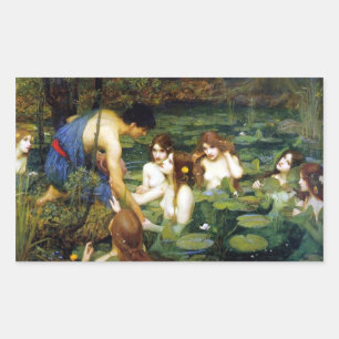 Waterhouse Hylas et Stickers Nymphs