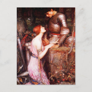 Waterhouse Lamia et la carte postale du soldat