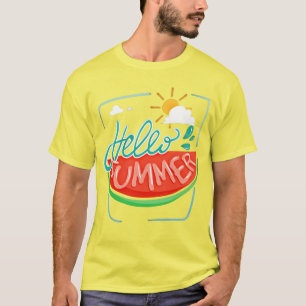 Watermelon Bonjour T-shirt été