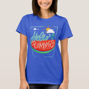 Watermelon Bonjour T-shirt été