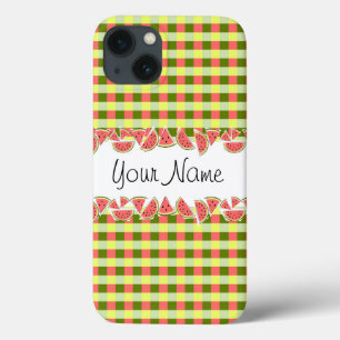 Watermelon Check Classic Nom coque ipad