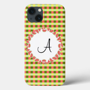Watermelon Check 'Monogram' coque ipad