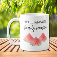Watermelon Famille Réunion Café Mug
