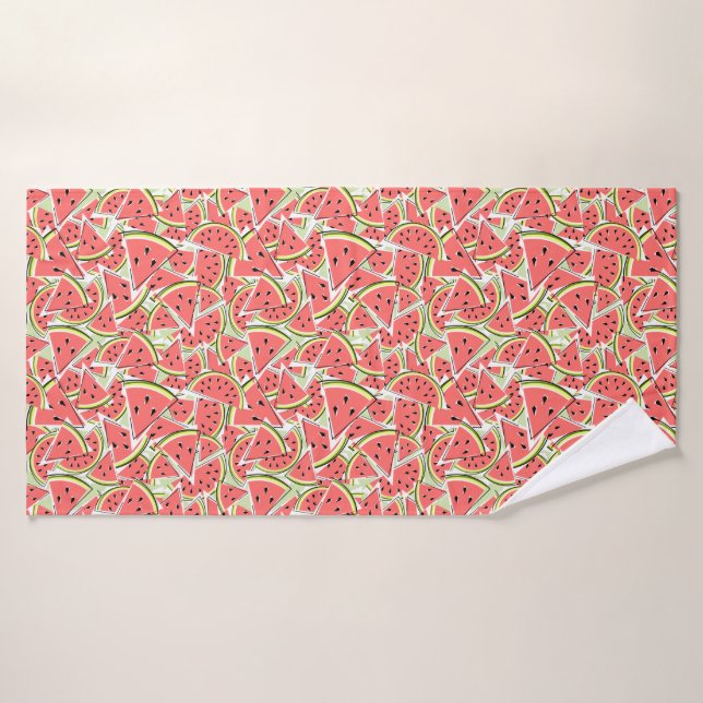 Watermelon Green (Serviette de bain)