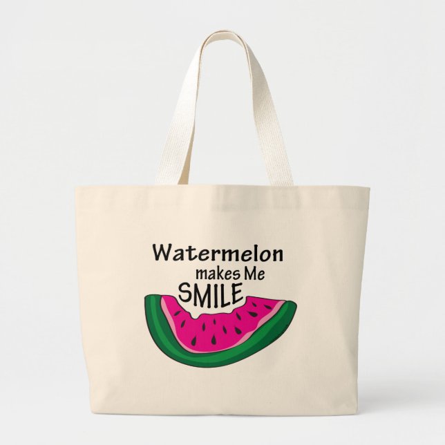 Watermelon me fait sourire Sac fourre-tout (Devant)