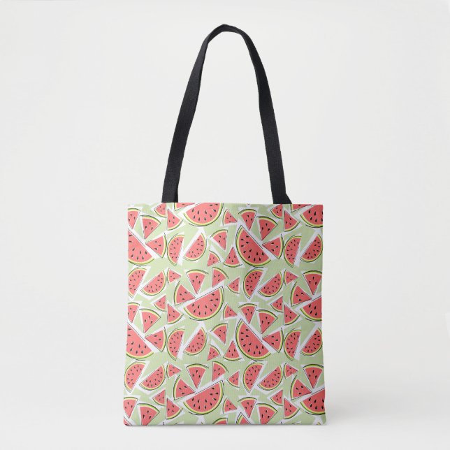 Watermelon Multi sac fourre-tout vert rose retour (Devant)