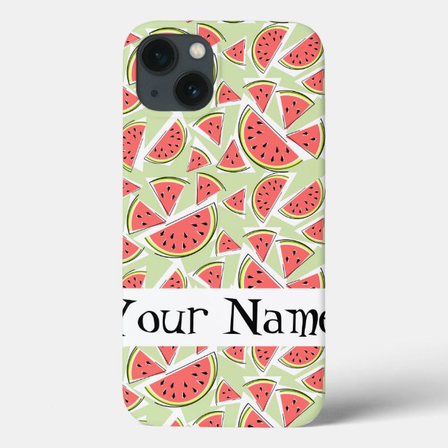 Watermelon 'Name' Multi green iPad Mini coque (Verso)