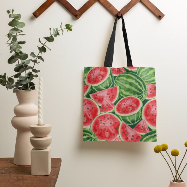 Watermelon Slices Tote Bag (Créateur téléchargé)