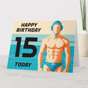 Waterpolo, UWH, carte d'anniversaire du joueur UWR