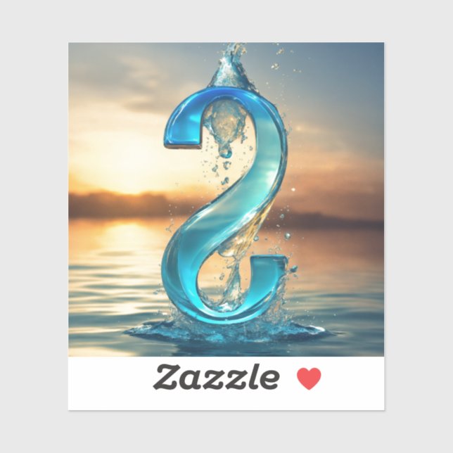 Waterproof Decal Custom-Cut Vinyl Sticker (Feuille)