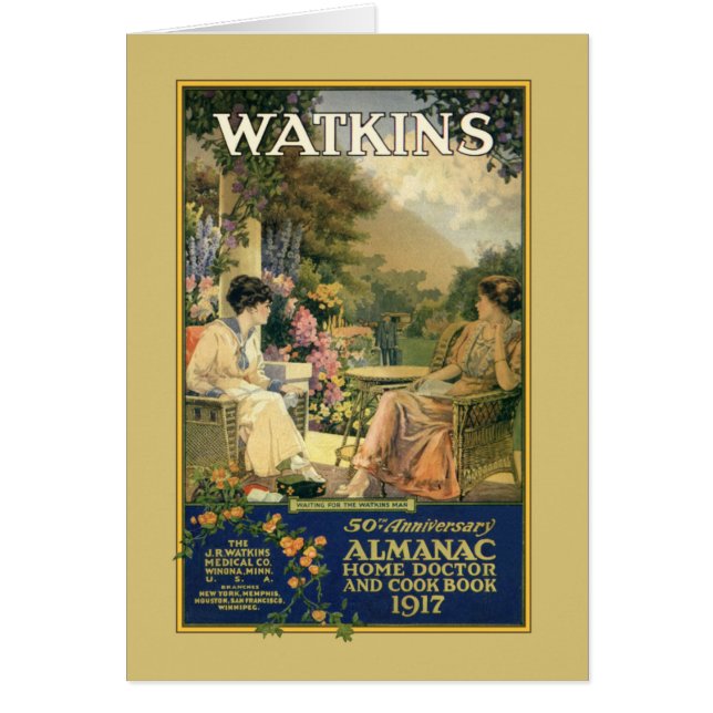 Watkins Mesdames dans le jardin (Devant)