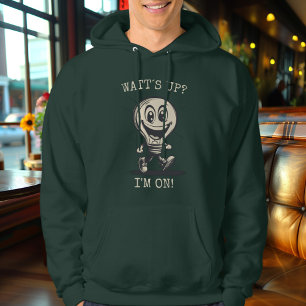 Watt's Up ? J'y suis ! - Sweat - shirt à capuche d