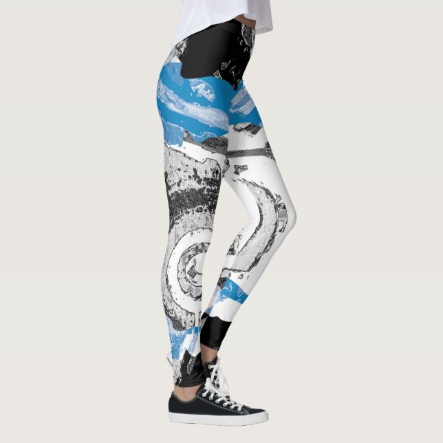 Wave Mechanism – Custom Leggings (Full-Length) (Droite)