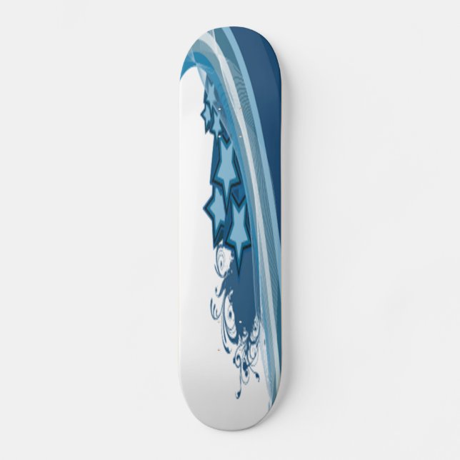 Wave of Stars Skateboard (Recto)