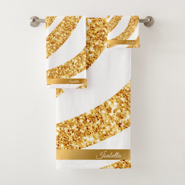 Wave Sea Gold Parties scintillant Boho Popular Col (En situation)