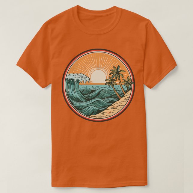 Waves TShirt (Design devant)