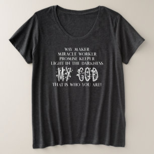 Way Maker Miracle Worker Promesse Keeper Christian