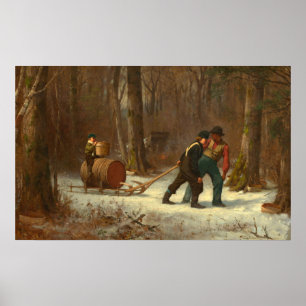 Way to Camp - Eastman Johnson Fine Art Poster